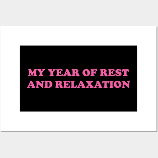 My Year of Rest and Relaxation Posters and Art